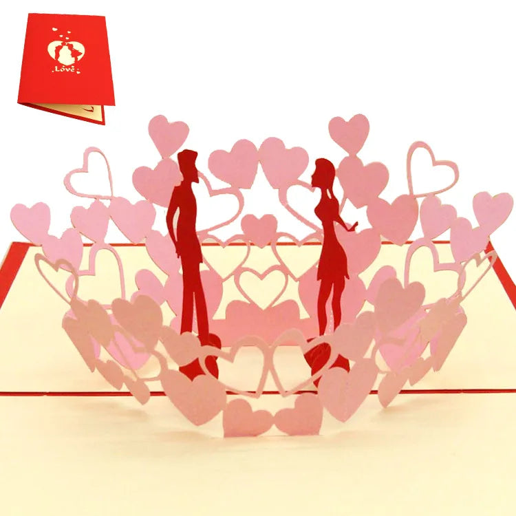 3D Pop UP Valentine's Day Cards