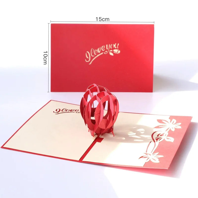 3D Pop UP Valentine's Day Cards