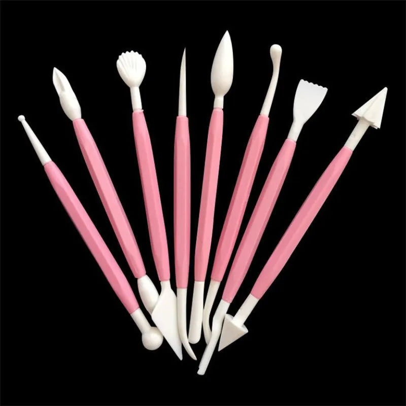 8pcs/set Plastic Clay Sculpting Set