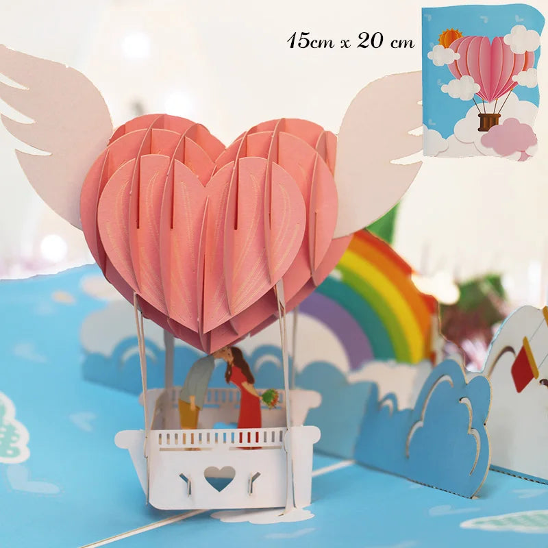 3D Pop UP Valentine's Day Cards