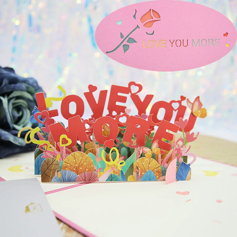 3D Pop UP Valentine's Day Cards