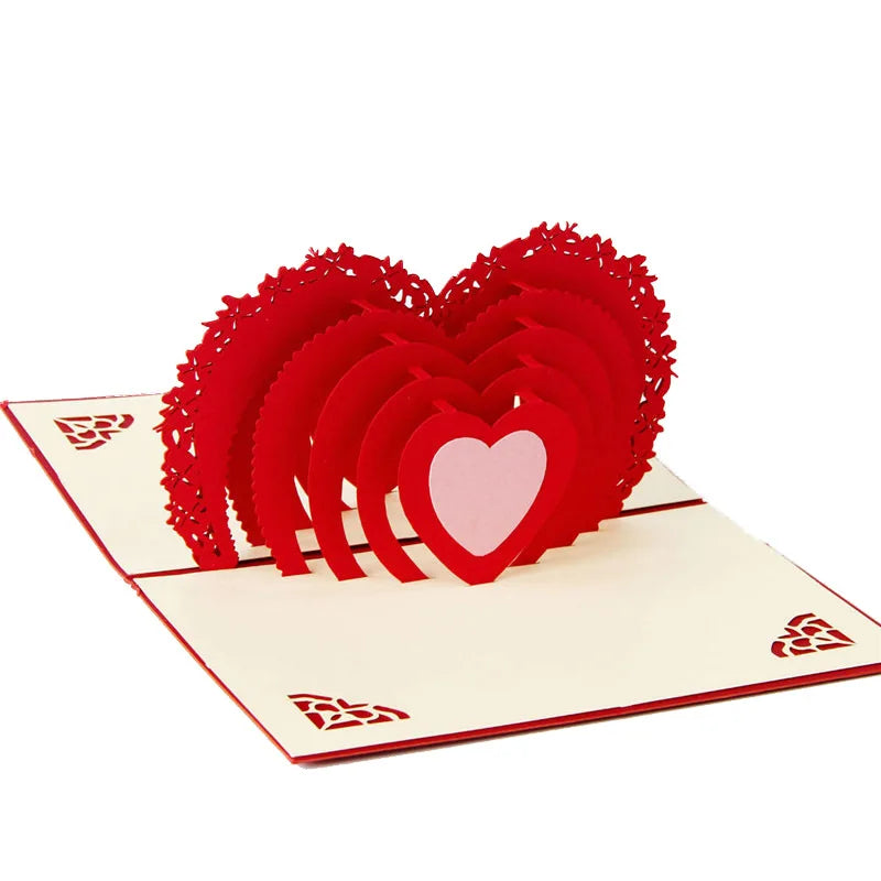 3D Pop UP Valentine's Day Cards