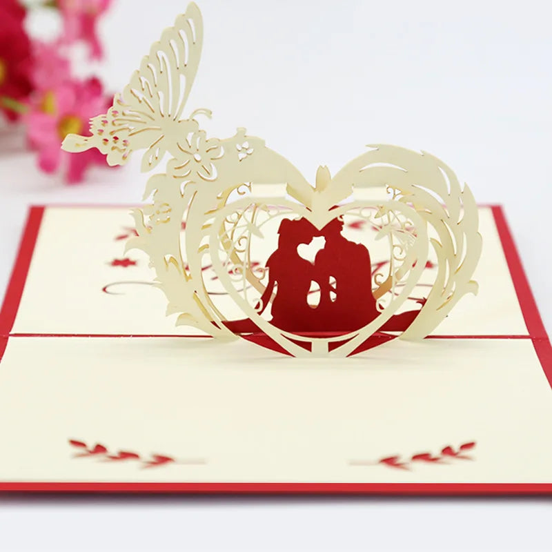 3D Pop UP Valentine's Day Cards