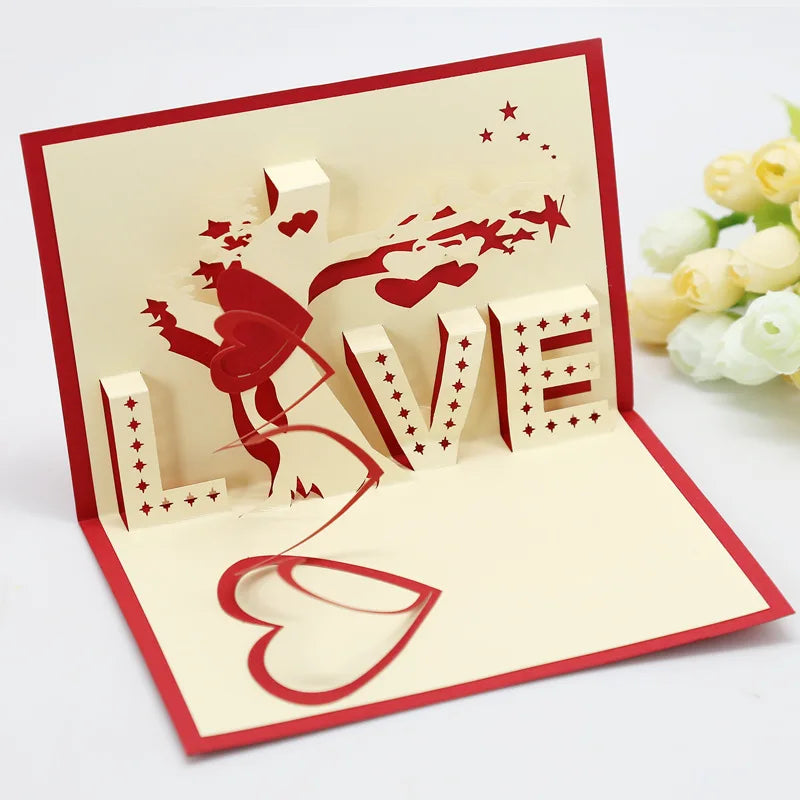 3D Pop UP Valentine's Day Cards