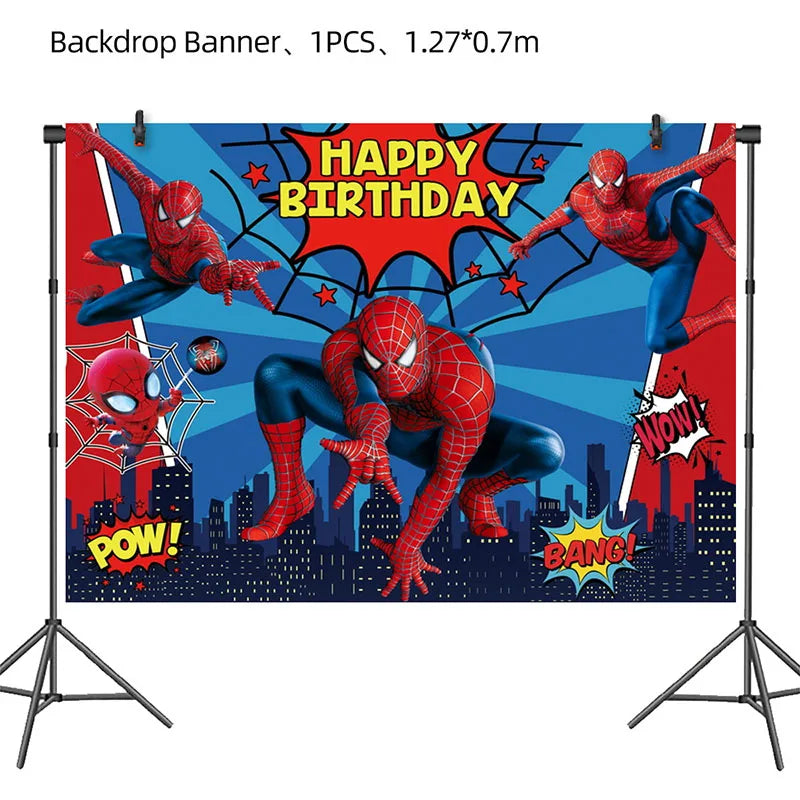 SpiderMan Birthday Party Decorations