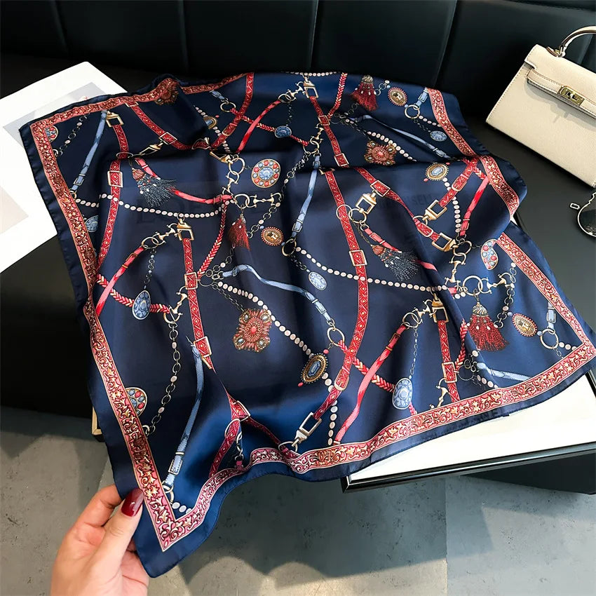 Luxury Silk Neck Scarf