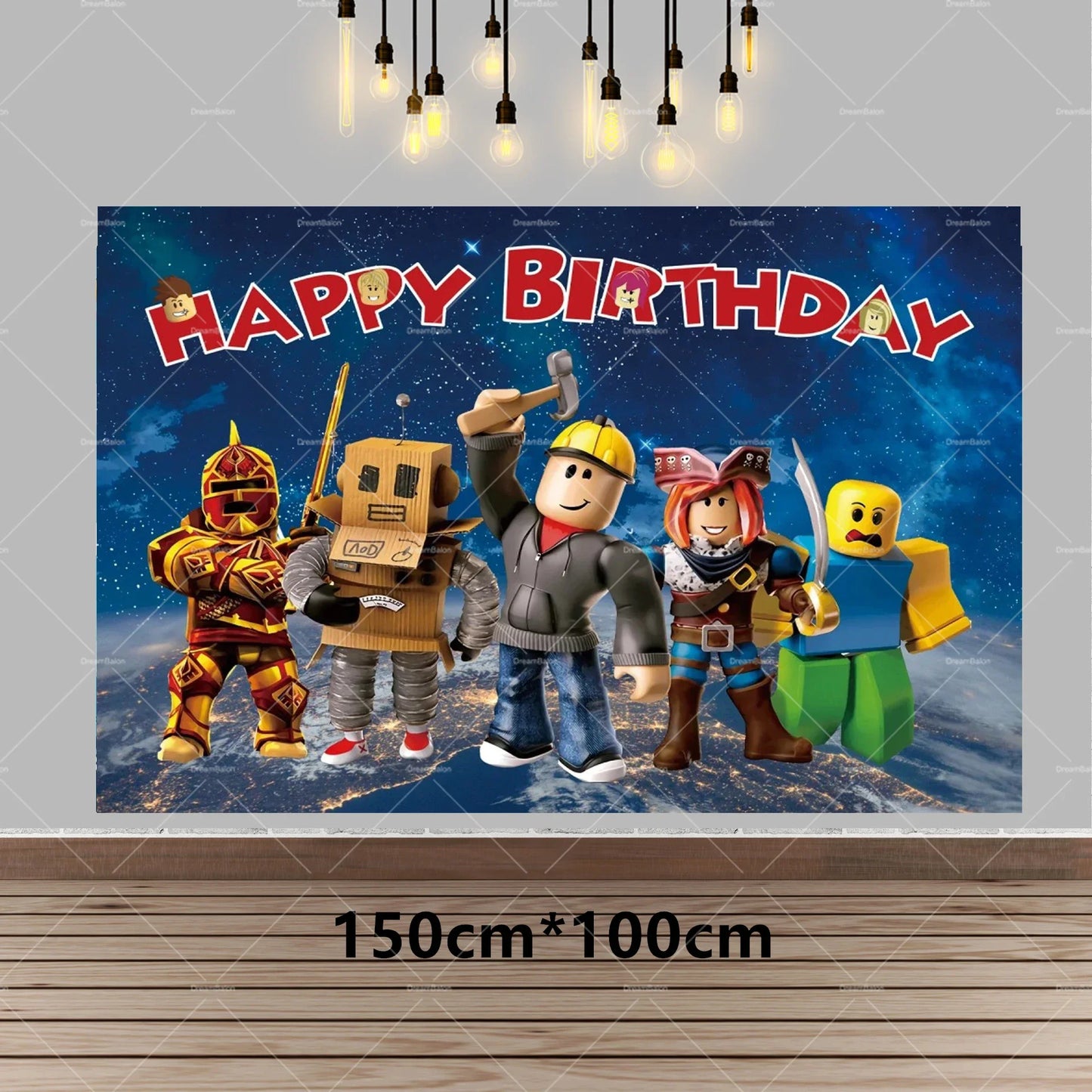 Roblox Birthday Party Decorations