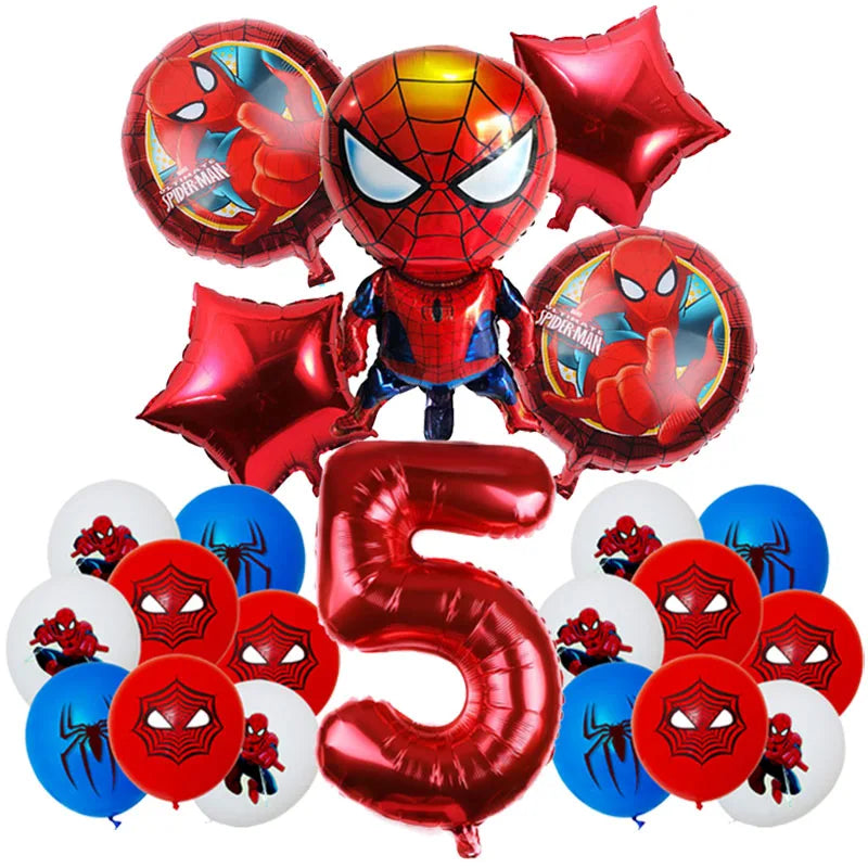 SpiderMan Birthday Party Decorations