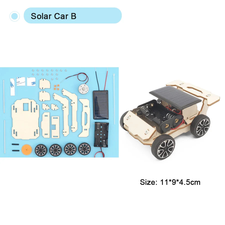 DIY STEM Physical Model Science Educational Toy Handmade Small Craft Technology Project