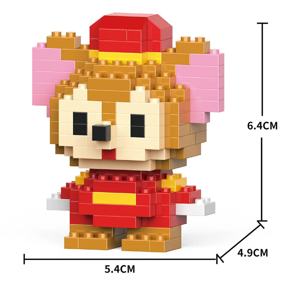 Various Cartoon Block Character Model