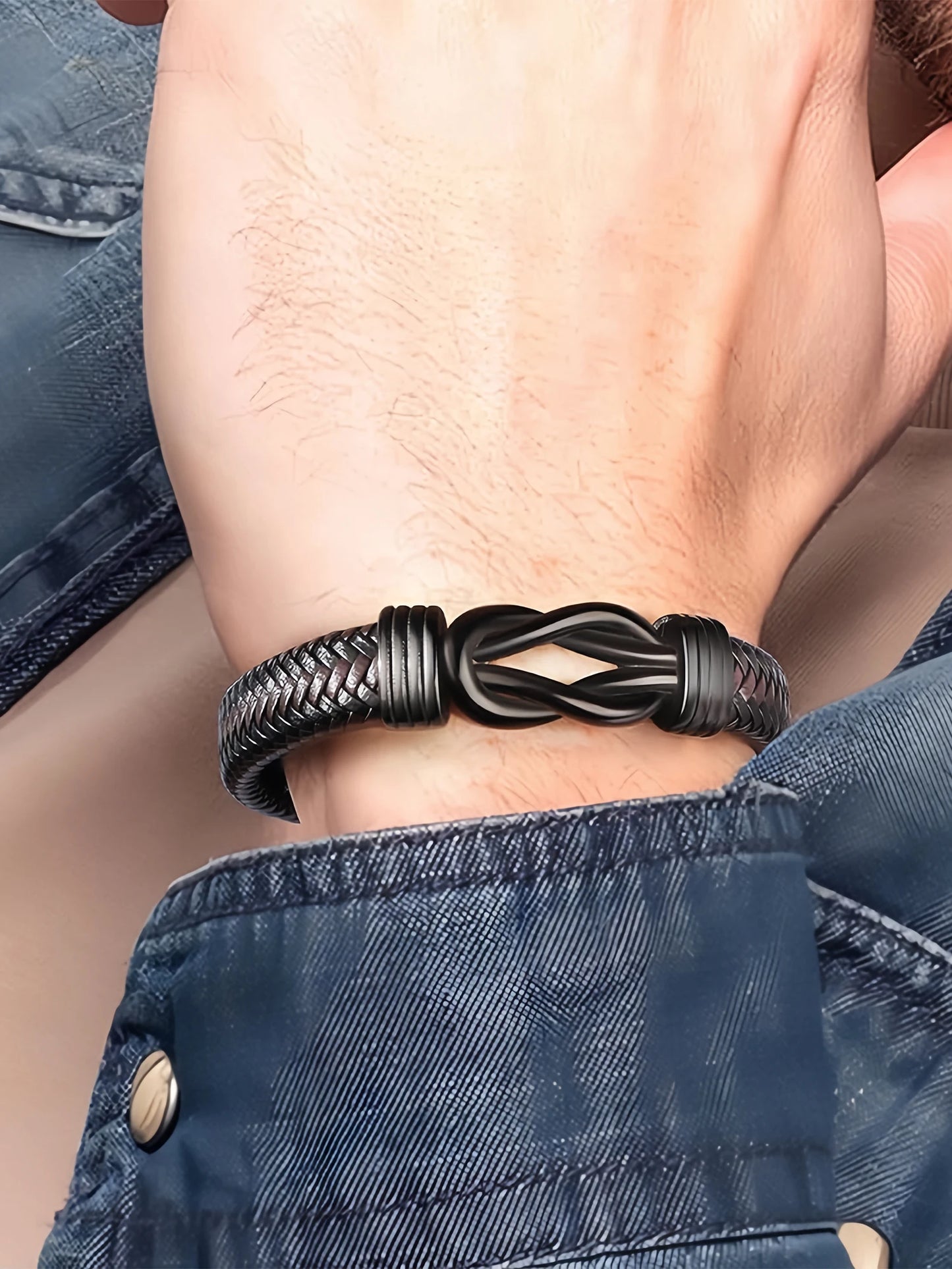 Valentine's Day Gifts for Him, Leather Bracelet