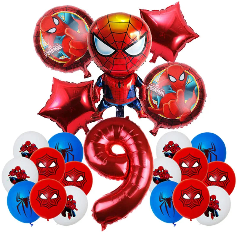 SpiderMan Birthday Party Decorations