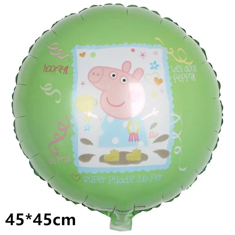 Peppa Pig Balloons Birthday Party Supplies