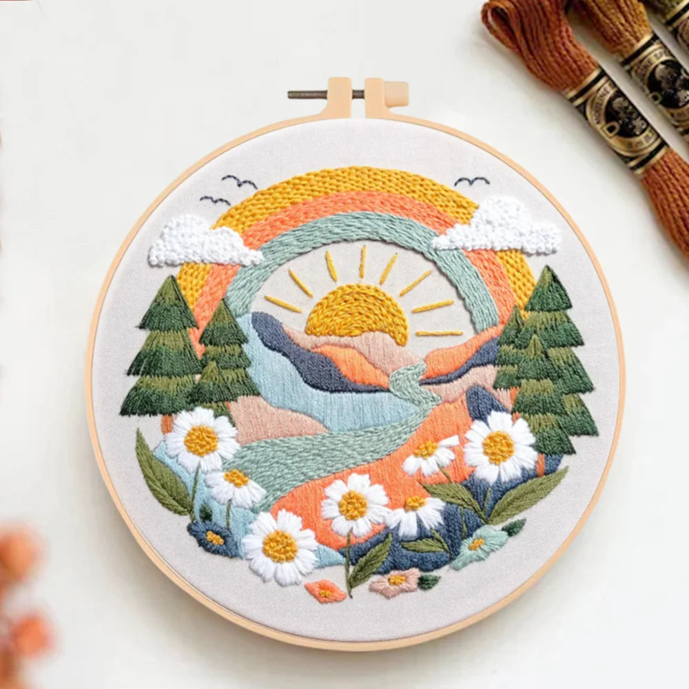 Embroidery Kit Accessories & Hoop Gift