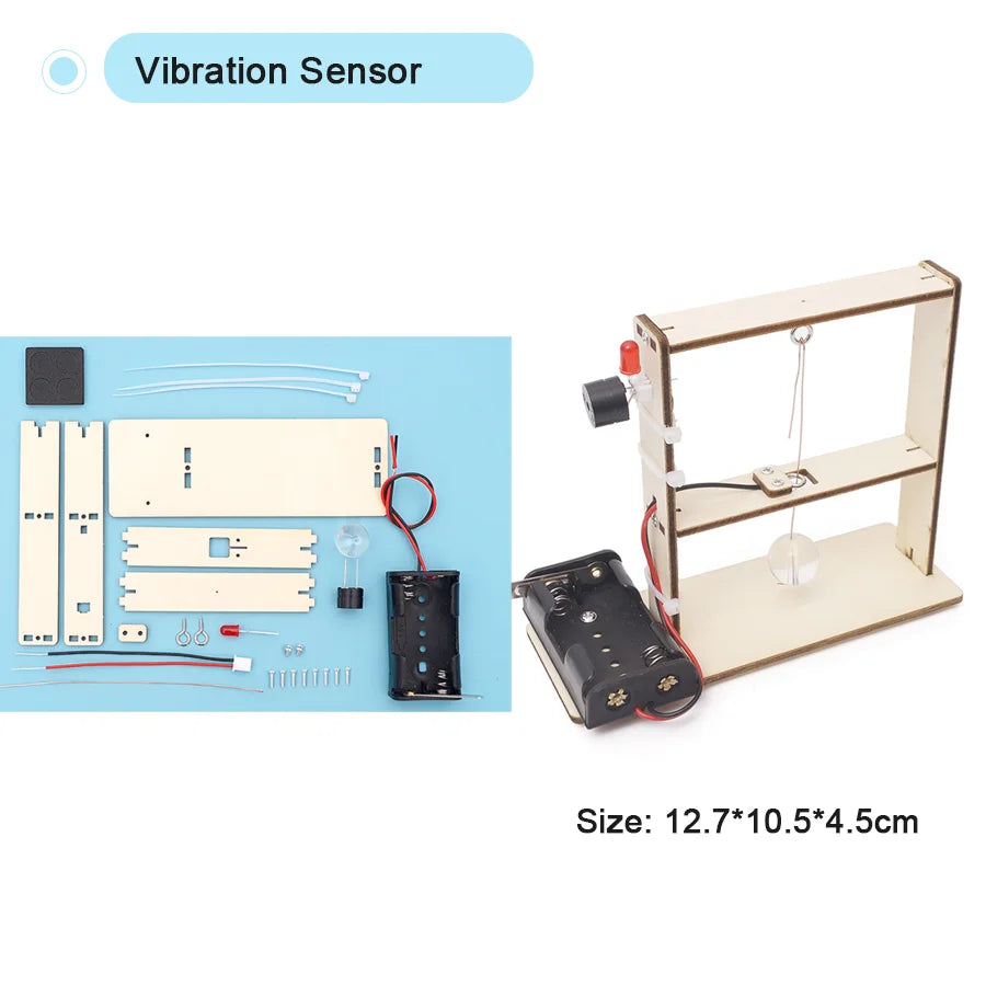 DIY STEM Physical Model Science Educational Toy Handmade Small Craft Technology Project