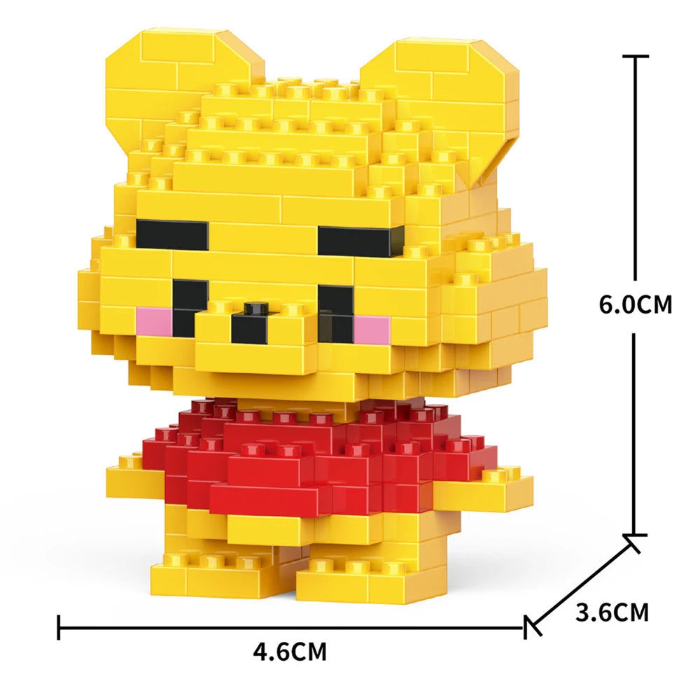 Various Cartoon Block Character Model