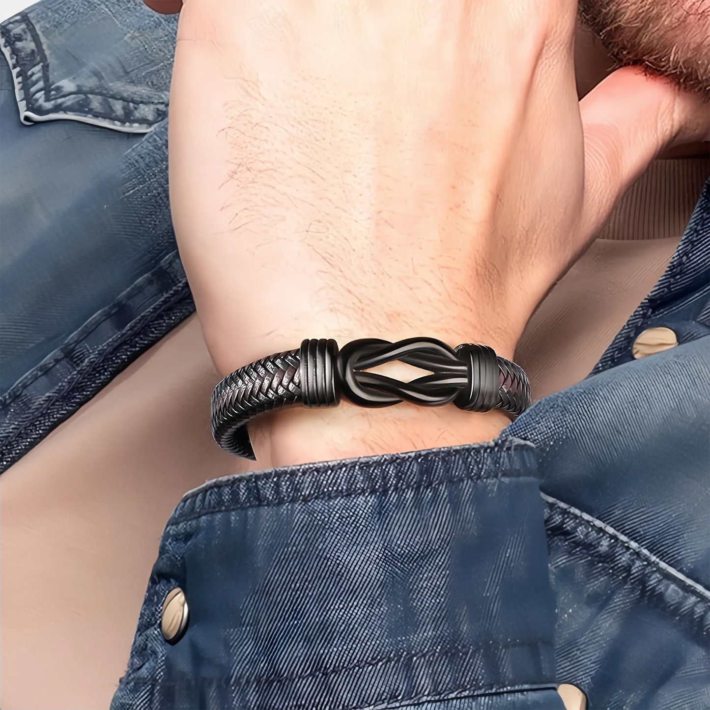 Valentine's Day Gifts for Him, Leather Bracelet