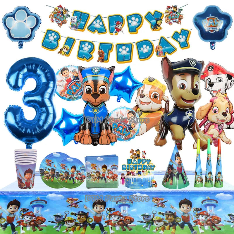 PAW Patrol Birthday Party Decorations