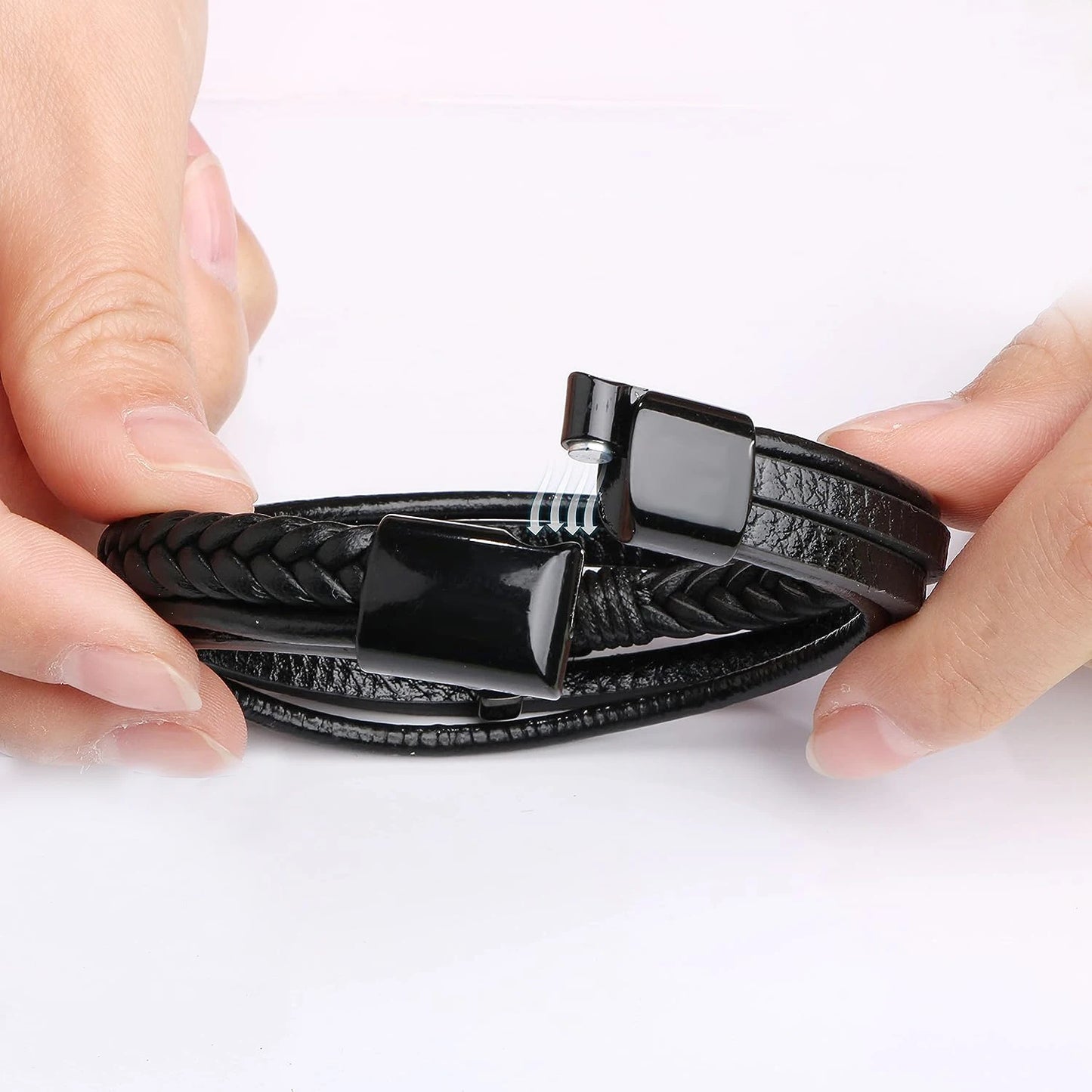 Valentine's Day Gifts for Him, Leather Bracelet