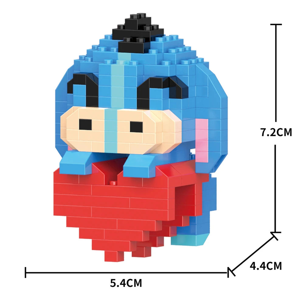 Various Cartoon Block Character Model