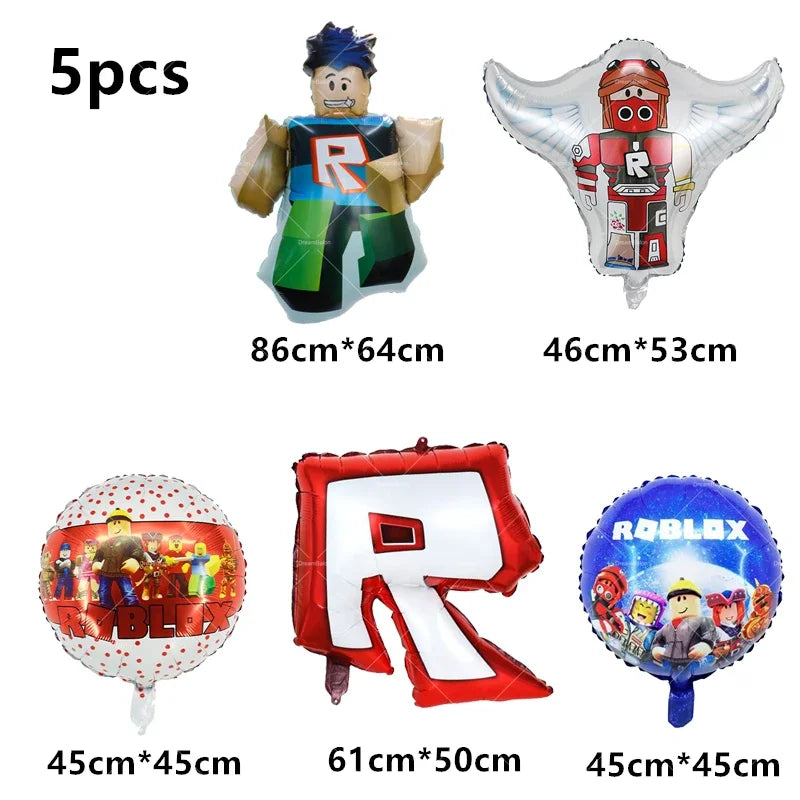 Roblox Birthday Party Decorations