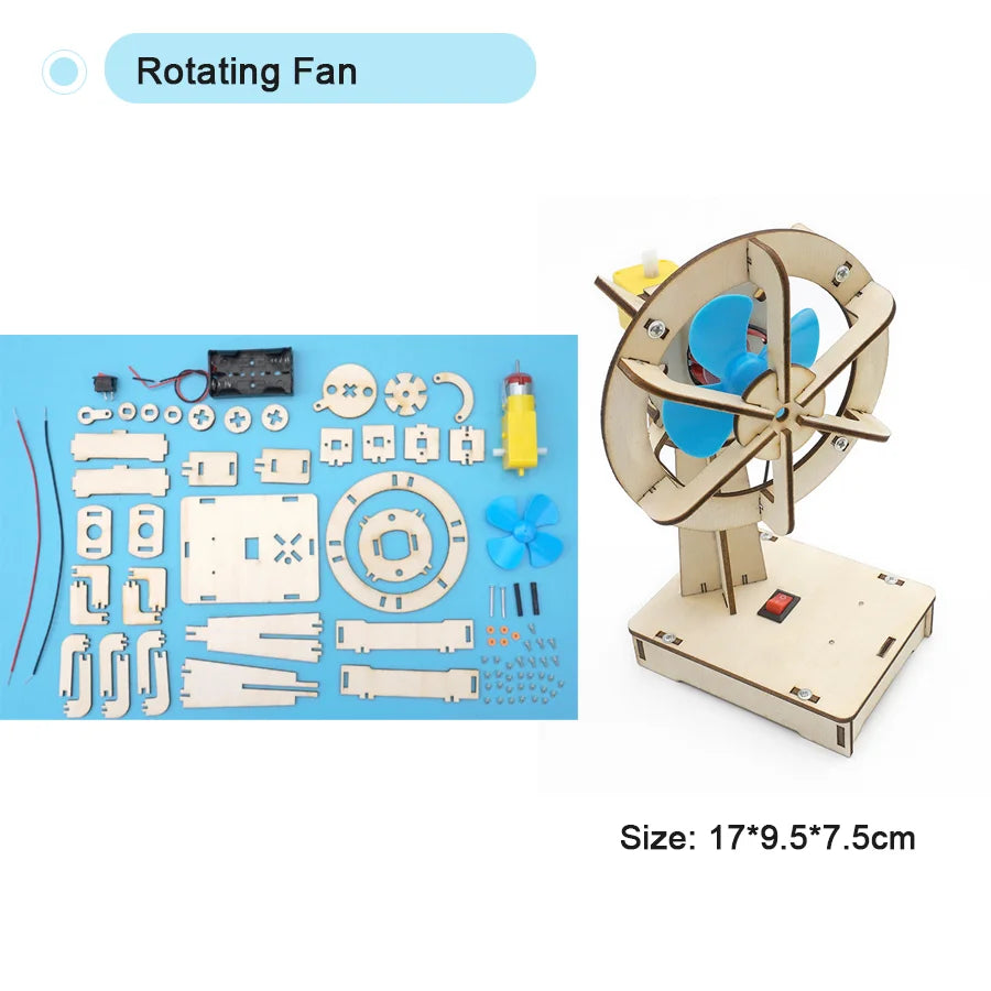 DIY STEM Physical Model Science Educational Toy Handmade Small Craft Technology Project