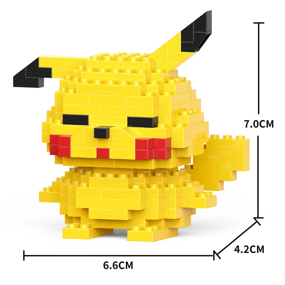 Various Cartoon Block Character Model