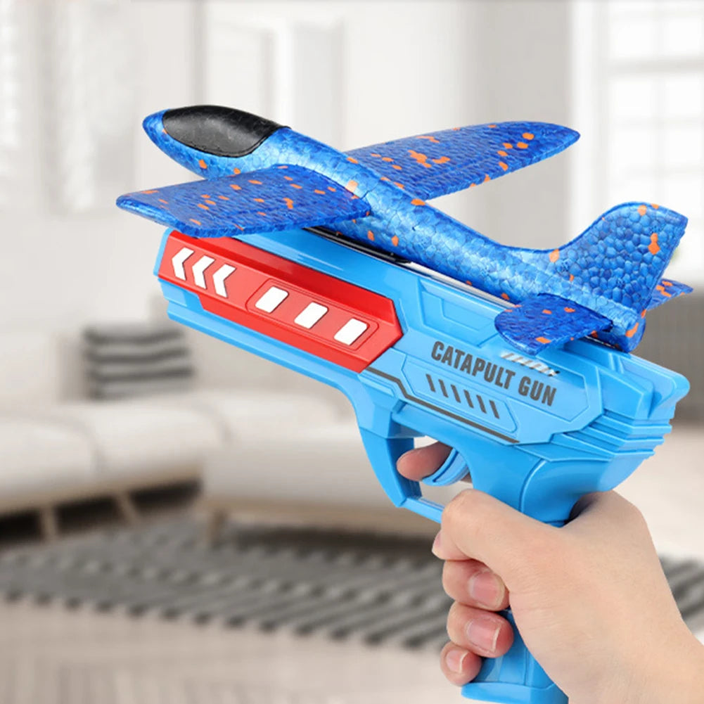 Airplane Launcher Outdoor Flying Toys Non Slip Kids Catapult Plane