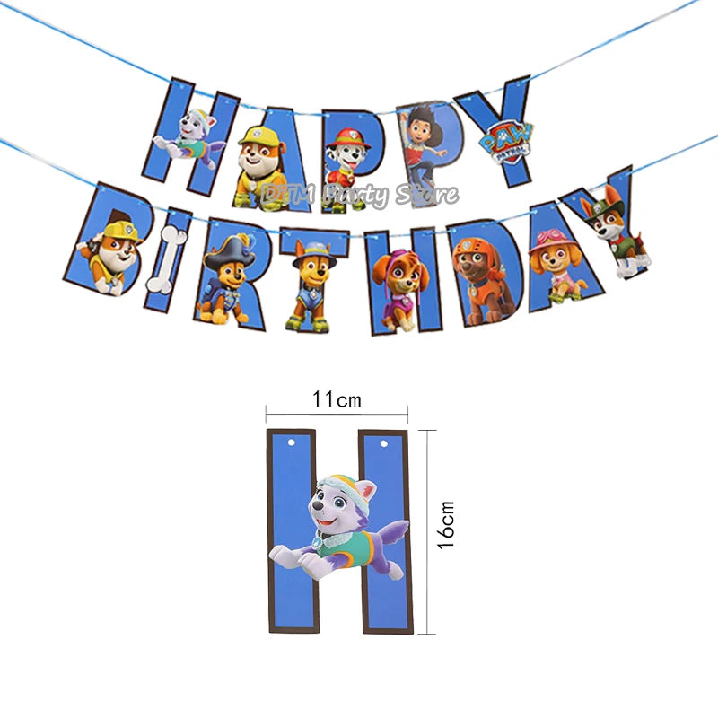 PAW Patrol Birthday Party Decorations