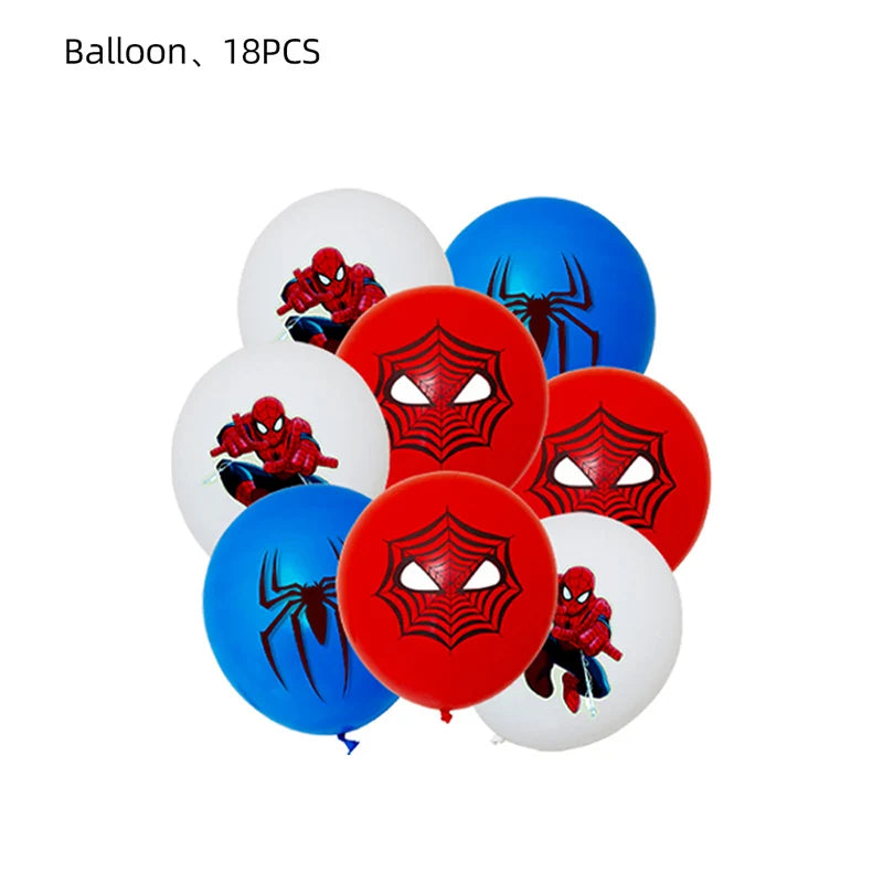 SpiderMan Birthday Party Decorations