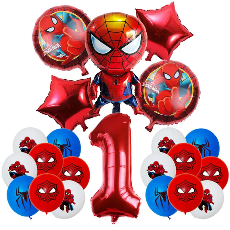 SpiderMan Birthday Party Decorations