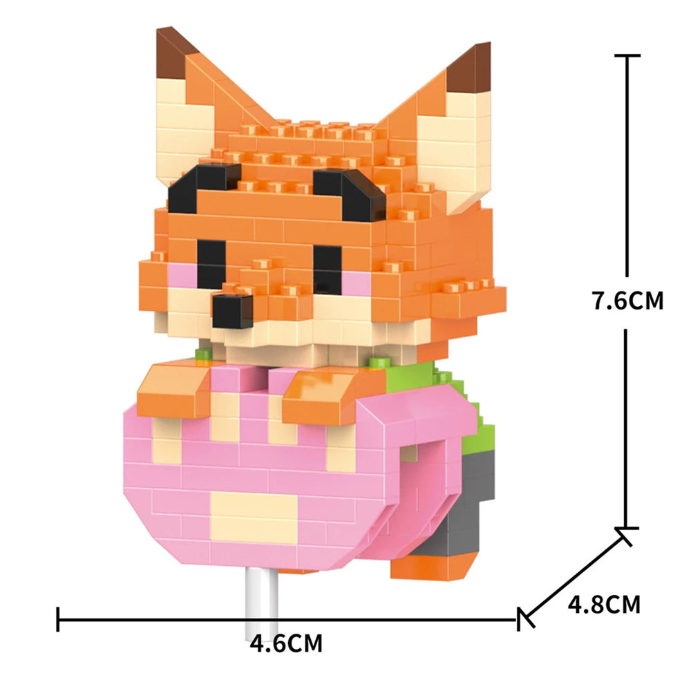 Various Cartoon Block Character Model