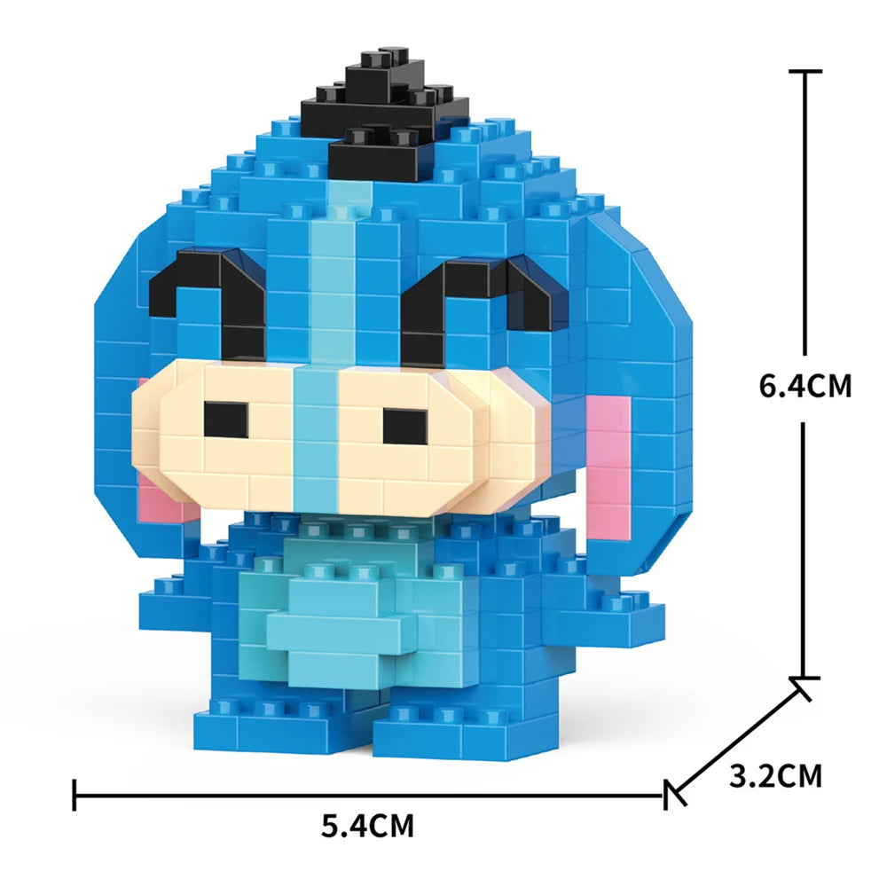 Various Cartoon Block Character Model