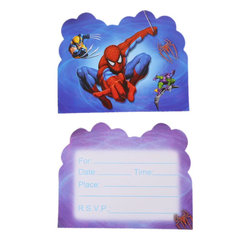 SpiderMan Birthday Party Decorations