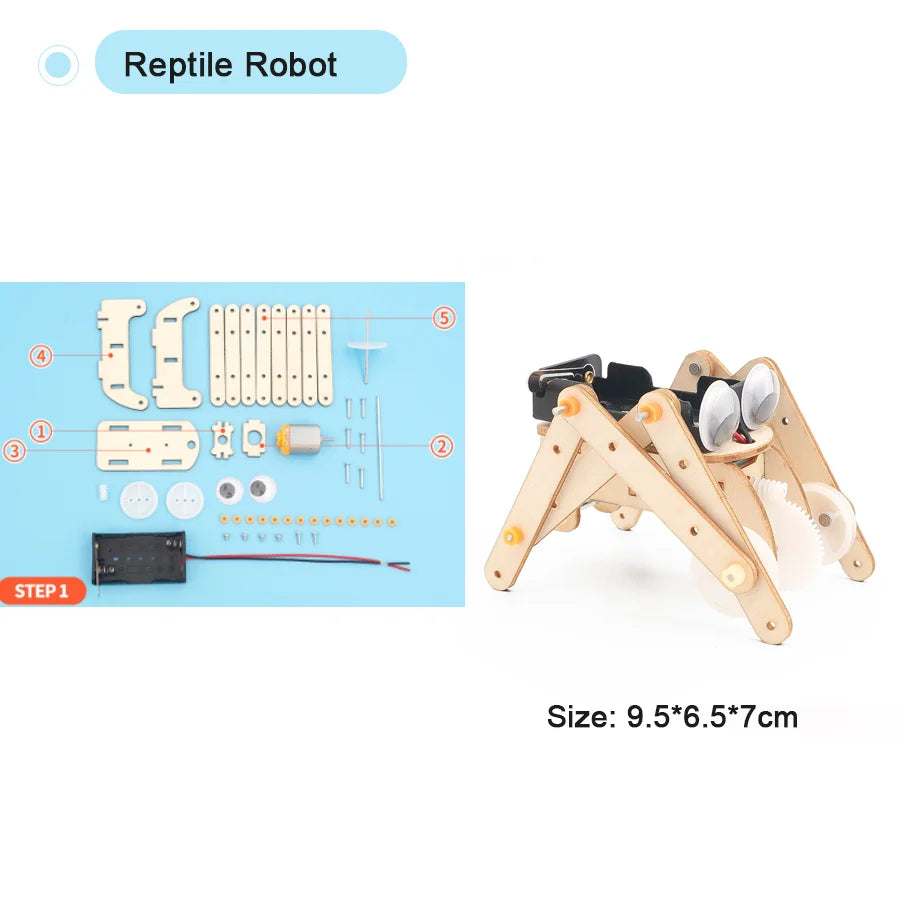 DIY STEM Physical Model Science Educational Toy Handmade Small Craft Technology Project