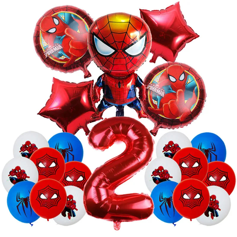 SpiderMan Birthday Party Decorations