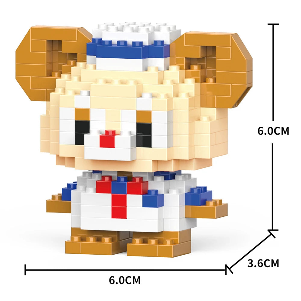 Various Cartoon Block Character Model