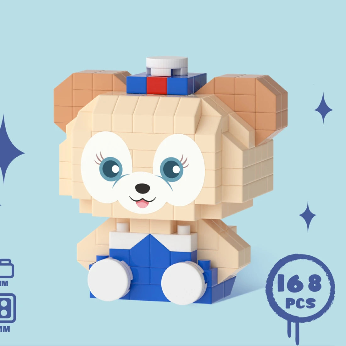 Various Cartoon Block Character Model