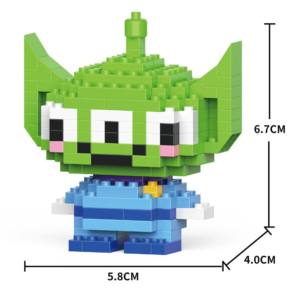 Various Cartoon Block Character Model