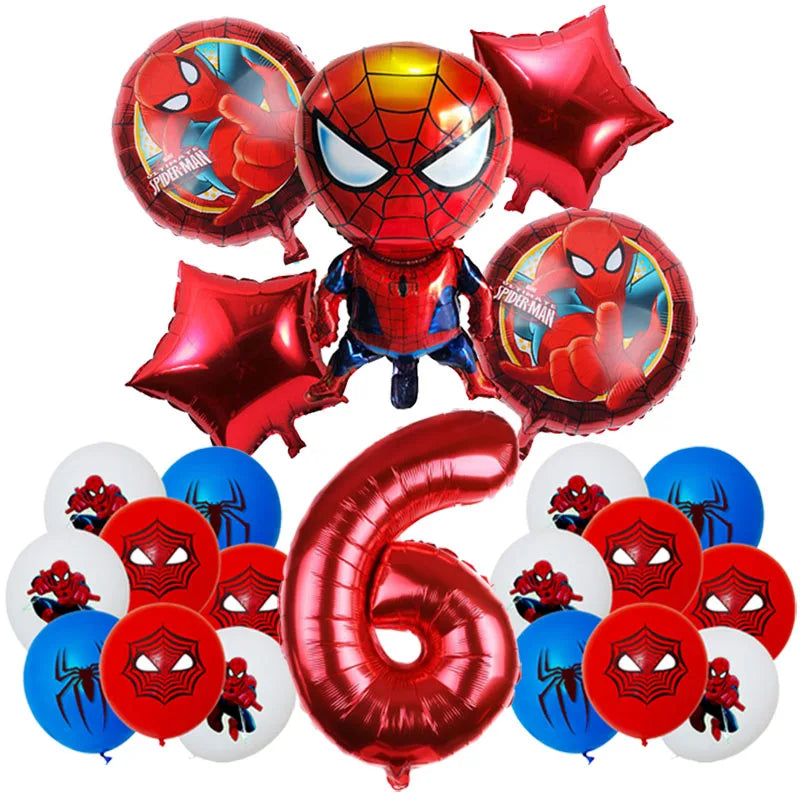 SpiderMan Birthday Party Decorations