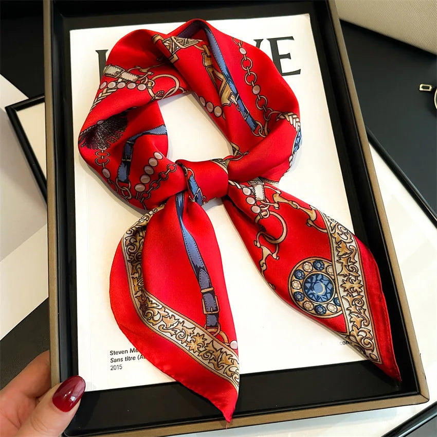 Luxury Silk Neck Scarf