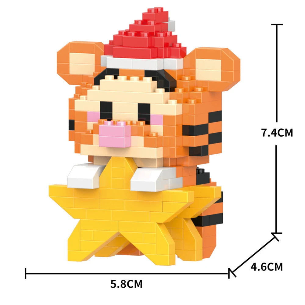 Various Cartoon Block Character Model