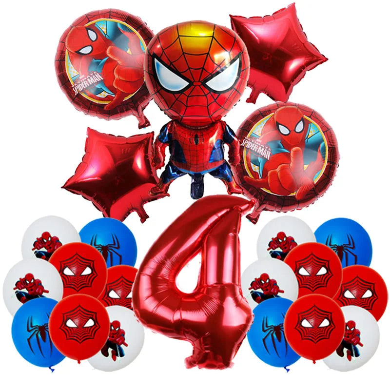 SpiderMan Birthday Party Decorations