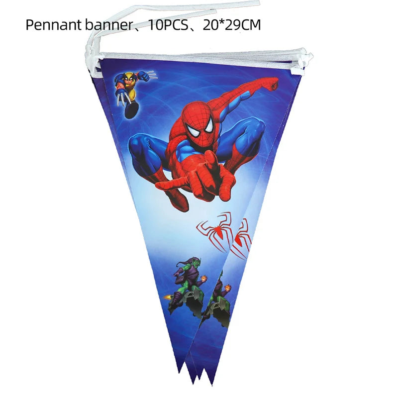 SpiderMan Birthday Party Decorations