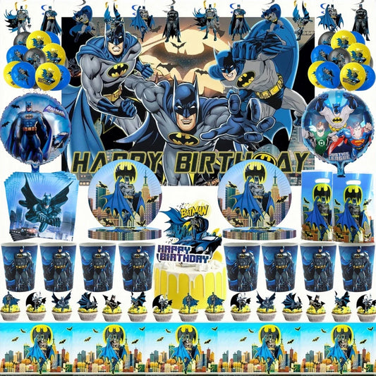 Bat Man Birthday Decorations