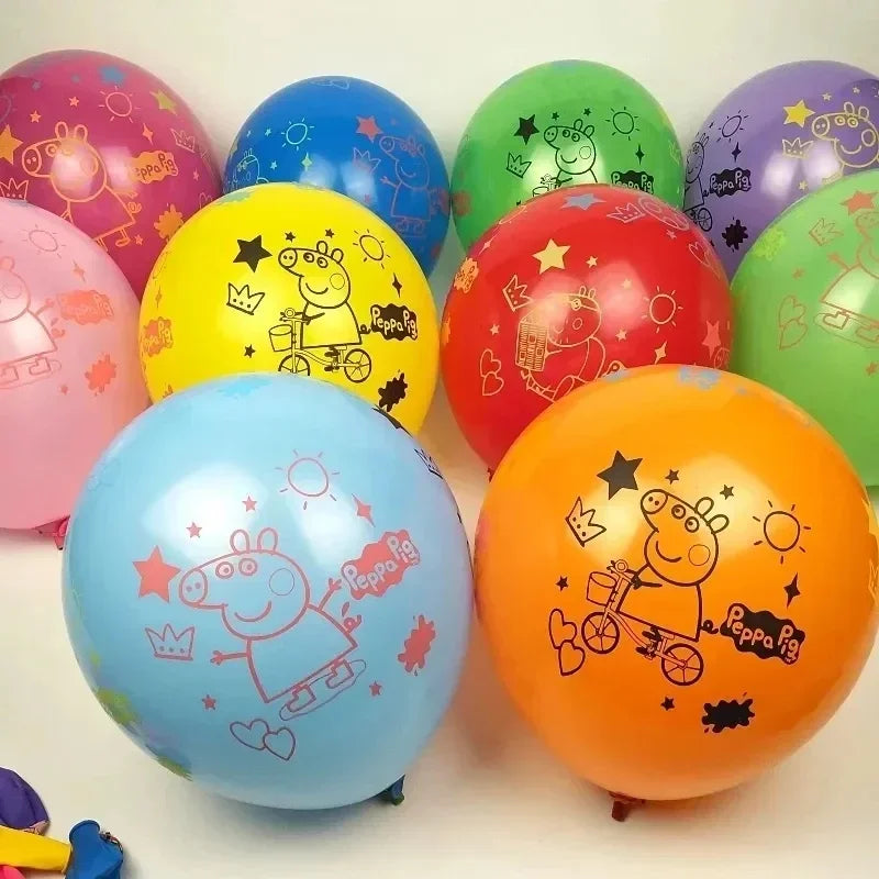 Peppa Pig Balloons Birthday Party Supplies