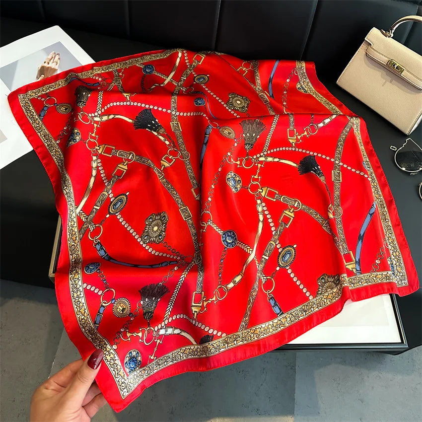 Luxury Silk Neck Scarf