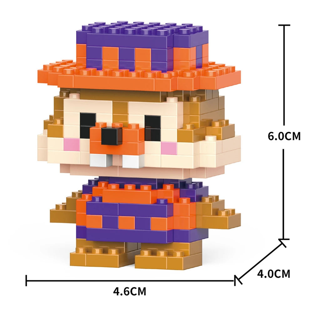 Various Cartoon Block Character Model