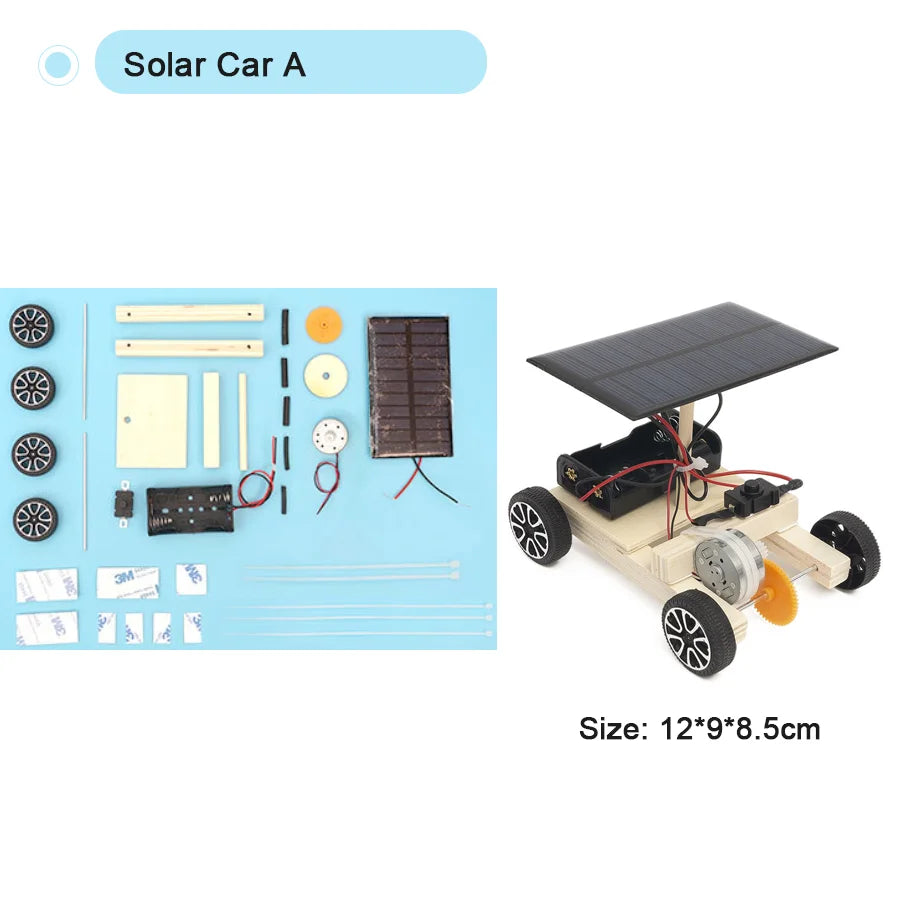 DIY STEM Physical Model Science Educational Toy Handmade Small Craft Technology Project