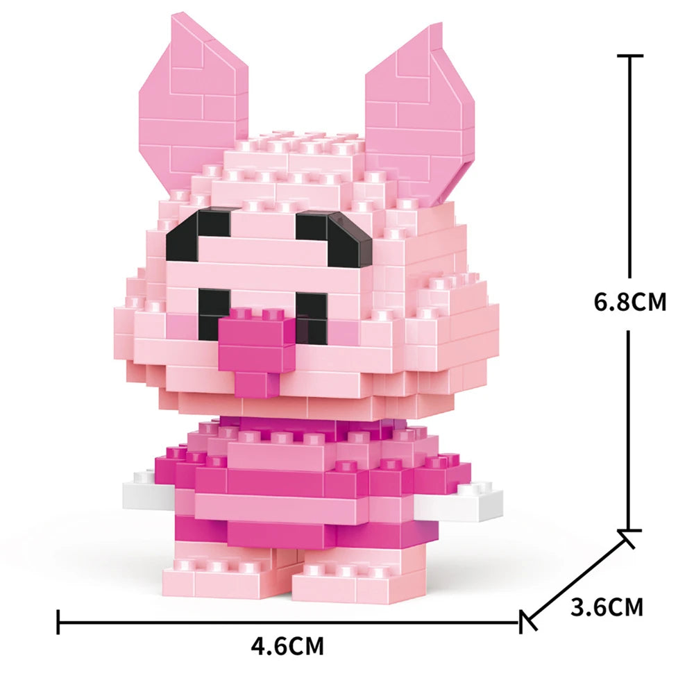 Various Cartoon Block Character Model